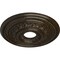 Ekena Millwork Orleans Medallion (Canopies up to 4 5/8"), 17 5/8"OD X 3 5/8"ID X 1 7/8"P, Stone Hearth Crackle CM17OLSHC - alternate 5